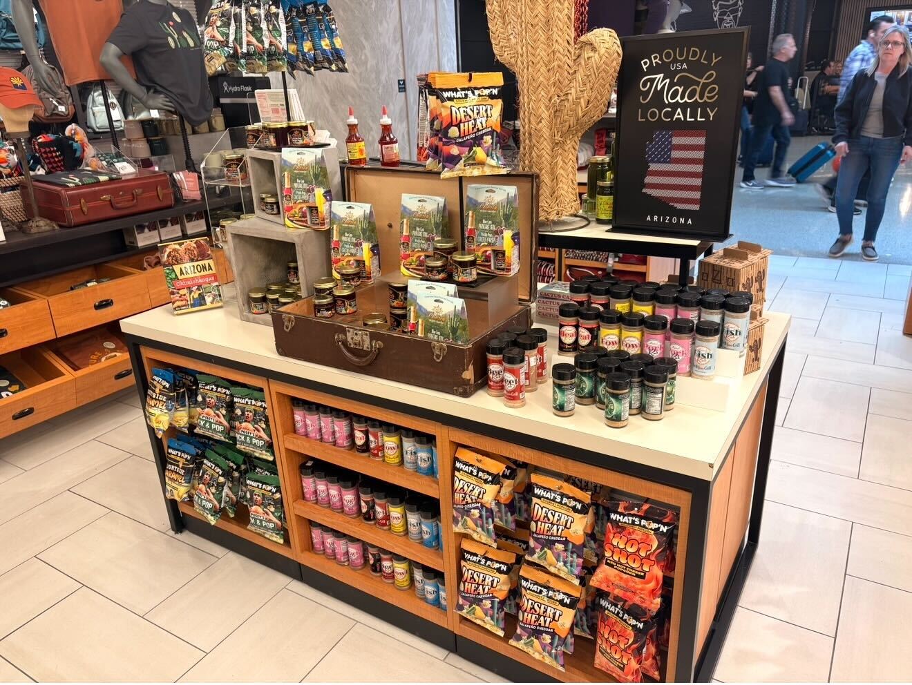 What’s Pop’n Gourmet Popcorn Lands at Phoenix Sky Harbor International Airport Inside Uptown Phoenix Store